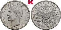 BAYERN 5 Mark Otto II., 1886-1913. Fast vorzüglich