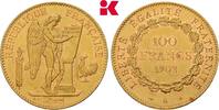 FRANKREICH 100 Francs 1902 A, Paris. 3. Republik, 1870-1940. UNC-