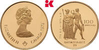 KANADA 100 Dollars Elizabeth II., 1952-2022. -