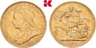 AUSTRALIEN Sovereign Victoria, 1837-1901. -