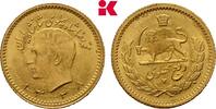 IRAN 1/4 Pahlevi Mohammed Riza Pahlevi, 1942-1979. -