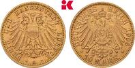 LÜBECK 10 Mark 1905. A. Freie und Hansestadt. EF