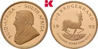 S&Uuml;DAFRIKA 1/2 Kr&uuml;gerrand 1992 Pretoria. Auflage: 1.501 Exemplare. S&uuml;dafr... 3,462.84 US$  +  17.23 US$ shipping