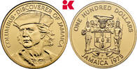 JAMAIKA 100 Dollars 1975. Elizabeth II, 1952-2022. Stempelglanz, im Orig... 9,295.09 元  ＋  115.90 元 运费