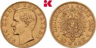 BAYERN 10 Mark 1888. D Otto II., 1886-1913. Sehr sch&ouml;n 5,405.93 元  ＋  115.90 元 运费