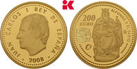 SPANIEN 200 Euro 2008. Auflage: 3.500 Exemplare. Juan Carlos I., 1975-20... 13,650.94 元  ＋  115.90 元 运费