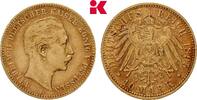 PREUSSEN 10 Mark 1895 A. Wilhelm II., 1888-1918. Sehr sch&ouml;n 7,739.42 元  ＋  115.90 元 运费