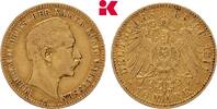 PREUSSEN 10 Mark 1892 A. Seltener Jahrgang! Wilhelm II., 1888-1918. Sehr... 8,128.34 元  ＋  115.90 元 运费