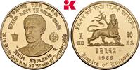 &Auml;THIOPIEN 10 Dollars 1966, Haile Selassie, 1930-1936 und 1941-1974. Prac... 4,628.10 元  ＋  115.90 元 运费