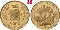 GUINEA 5.000 Francs 1969. Auflage: 2.740 Exemplare. Republik. Prachtexem... 20,962.56 元  ＋  115.90 元 运费