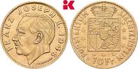LIECHTENSTEIN 10 Franken 1946. Bern. Franz Josef II., 1938-1989. Vorz&uuml;gl... 4,628.10 元  ＋  115.90 元 运费