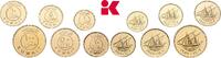 KUWAIT Satz von 100, 50, 20, 10, 5 und 1 Fils 1987. Jabir Ibn Ahmad, 197... 45,994.18 元  ＋  116.25 元 运费