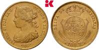 SPANIEN 100 Reales 1862. Sevilla, Isabella II., 1833-1868. Vorz&uuml;glich 8,543.45 元  ＋  116.25 元 运费