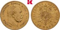 PREUSSEN 10 Mark 1888 A. Wilhelm I., 1861-1888. Fast vorz&uuml;glich 4,876.40 元  ＋  116.25 元 运费