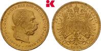 KAISERREICH ÖSTERREICH 20 Kronen Franz Joseph I., 1848-1916. -