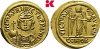 BYZANZ AV-Solidus, R Mauricius Tiberius, 582-602. -
