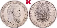 PREUSSEN 5 Mark Friedrich III., 1888. -