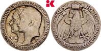 PREUSSEN 3 Mark Wilhelm II., 1888-1918. -