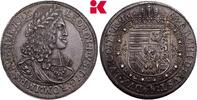 RÖMISCH-DEUTSCHES REICH Reichstaler Attraktives Exemplar Leopold I., 1657-1705. -