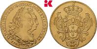 BRASILIEN 6.400 Reis Maria I. und Pedro III., 1777-1786. -