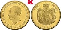 MECKLENBURG 10 Taler (Doppelpistole) Von großer Seltenheit. Nur 1.938 Exemplare geprägt. Friedrich Franz I., 1785-1837. -