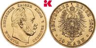 PREUSSEN 10 Mark Wilhelm I., 1861-1888. -
