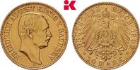 SACHSEN 10 Mark Friedrich August III., 1904-1918. -