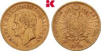SACHSEN 20 Mark Johann, 1854-1873. -