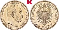 PREUSSEN 10 Mark Wilhelm I., 1861-1888. -