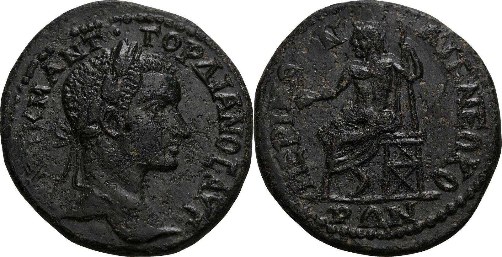 Rom AE, Perinthus Gordianus III., 238-244 VF feine grüne Patina | MA-Shops
