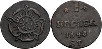 Lippe Kupfer-Heller ST, Blomberg Paul Alexander Leopold, 1802-1851 -