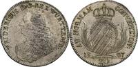 Württemberg 20 Konventionskreuzer, Stuttgart Friedrich II. (I.), 1797-1806-1816 -