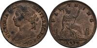Großbritannien Farthing H, Heaton Victoria, 1837-1891 -