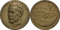 Goetz-Medaillen Bronzegussmedaille auf den Tod von Otto von Lilienthal -