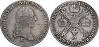 Habsburg, Markgrafschaft Burgau 1/4 Kronentaler H, Günzburg Josef II., 1765-1790 -