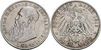 Sachsen-Meiningen 3 Mark D, München Georg II., 1866-1914 -