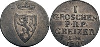 Reuß, ältere Linie Groschen Heinrich XIII., 1800-1817