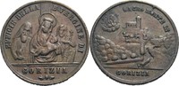 Italien Bronze-Medaille Wallfahrtsort Monte Santo bei Görz