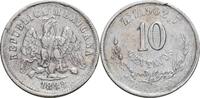 Mexiko 10 Centavos Zs-Z, Zatecas Republik -