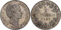 Bayern 1/2 Gulden, München Ludwig II., 1864-1886 -