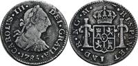 Guatemala 1/2 Real NG-M, Nueva Guatemala Carlos IV., 1788-1808 -