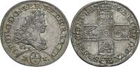 Braunschweig-Calenberg-Hannover 1/4 Reichstaler CPS, Clausthal Georg I. Ludwig, 1698-1727 -
