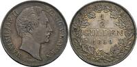 Bayern 1/2 Gulden, München Maximilian II., 1848-1864 -