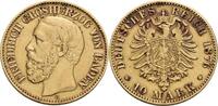 Baden 10 Mark G, Karlsruhe Friedrich I., 1852-1907 -