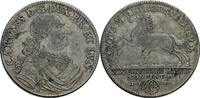 Braunschweig-Wolfenbüttel 2/3 Taler (1/2 Konventionstaler) IDB, Braunschweig Karl I., 1735-1780 -