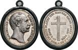 Bayern Ovale Silbermedaille Maximilian II., 1848-1864 -