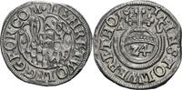 Stolberg, Grafschaft 1/24 Taler (Groschen) 1614 AL Heinrich XXII. und Wolfgang Georg, 1612-1615 -