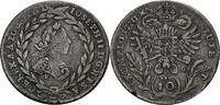 RDR 10 Kreuzer E/H-G, Karlsburg für Siebenbürgen Joseph II., 1765-1790 -