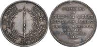 Sachsen Silbermedaille Friedrich August III. (I.), 1763-1827 -