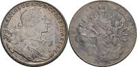 Konventions-Madonnentaler, München 1755 Bayern Maximilian III. Joseph, 1745-1777 ss, Rs. l. justiert